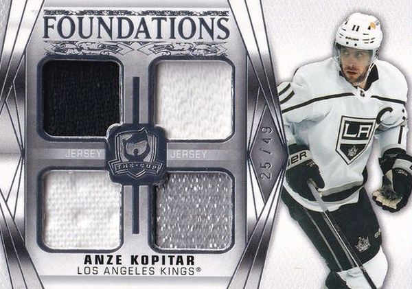 jersey karta ANZE KOPITAR 20-21 UD The CUP Foundations /49